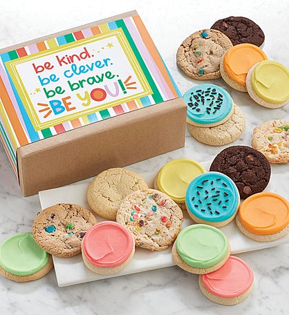 Be Kind Be Clever Be You Assorted Cookie Box